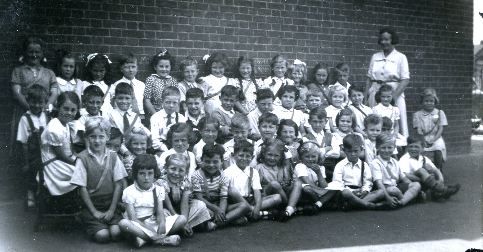 Fleetville infants Miss Randall 1950